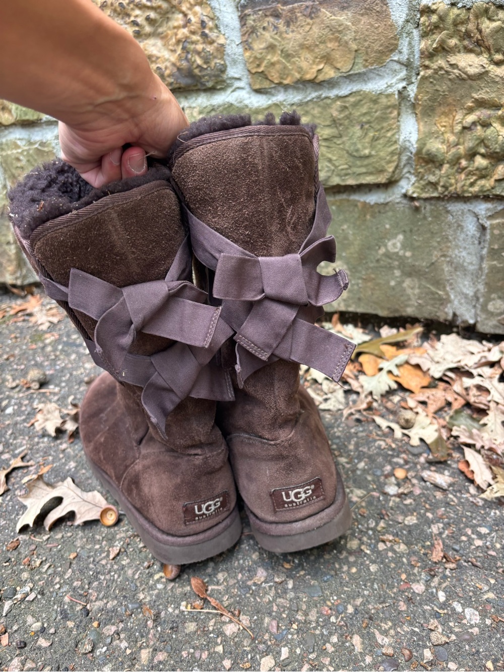Ugg Bailey Bow Boots Size 9
